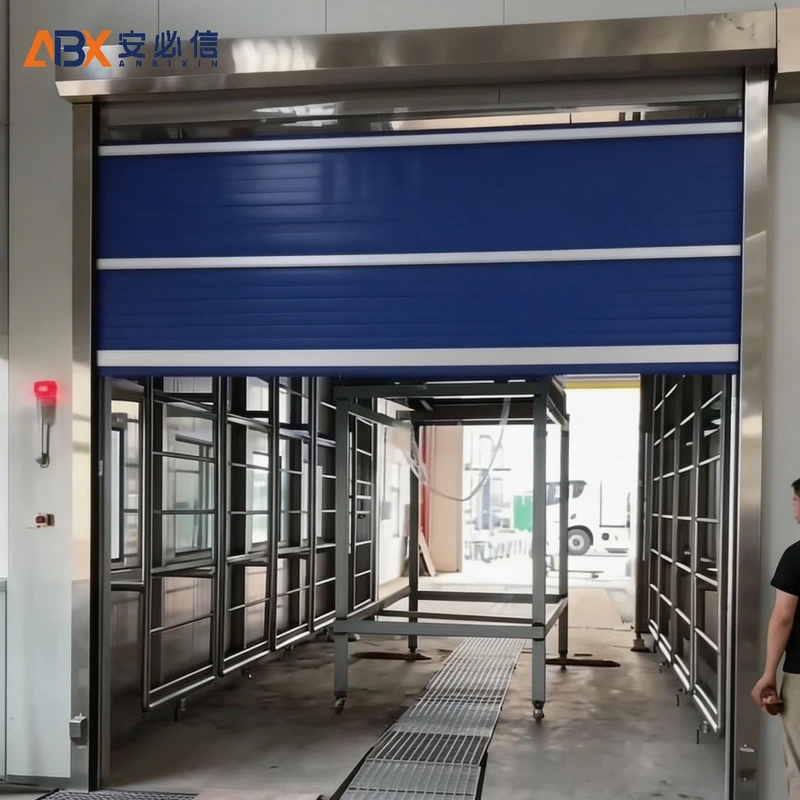 青岛市软帘快速门
